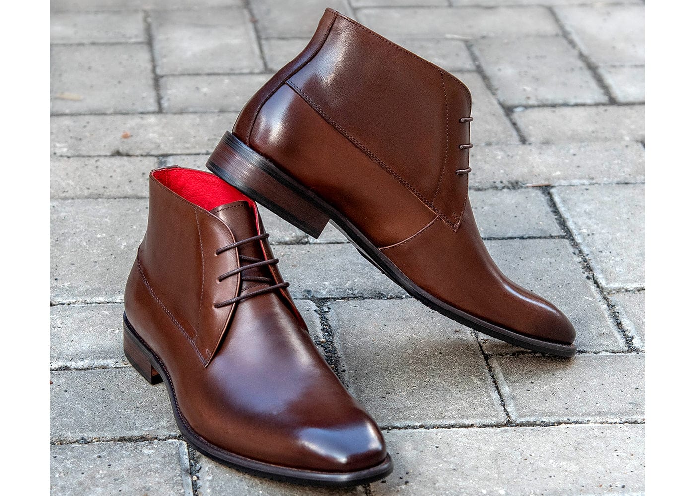 JAMES HILL | Coffee Chukka Boots