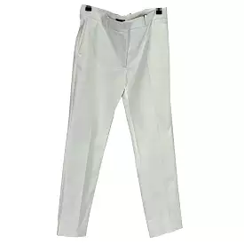 Joseph Brand New 215 White Bing Court Double Cotton Pants XS