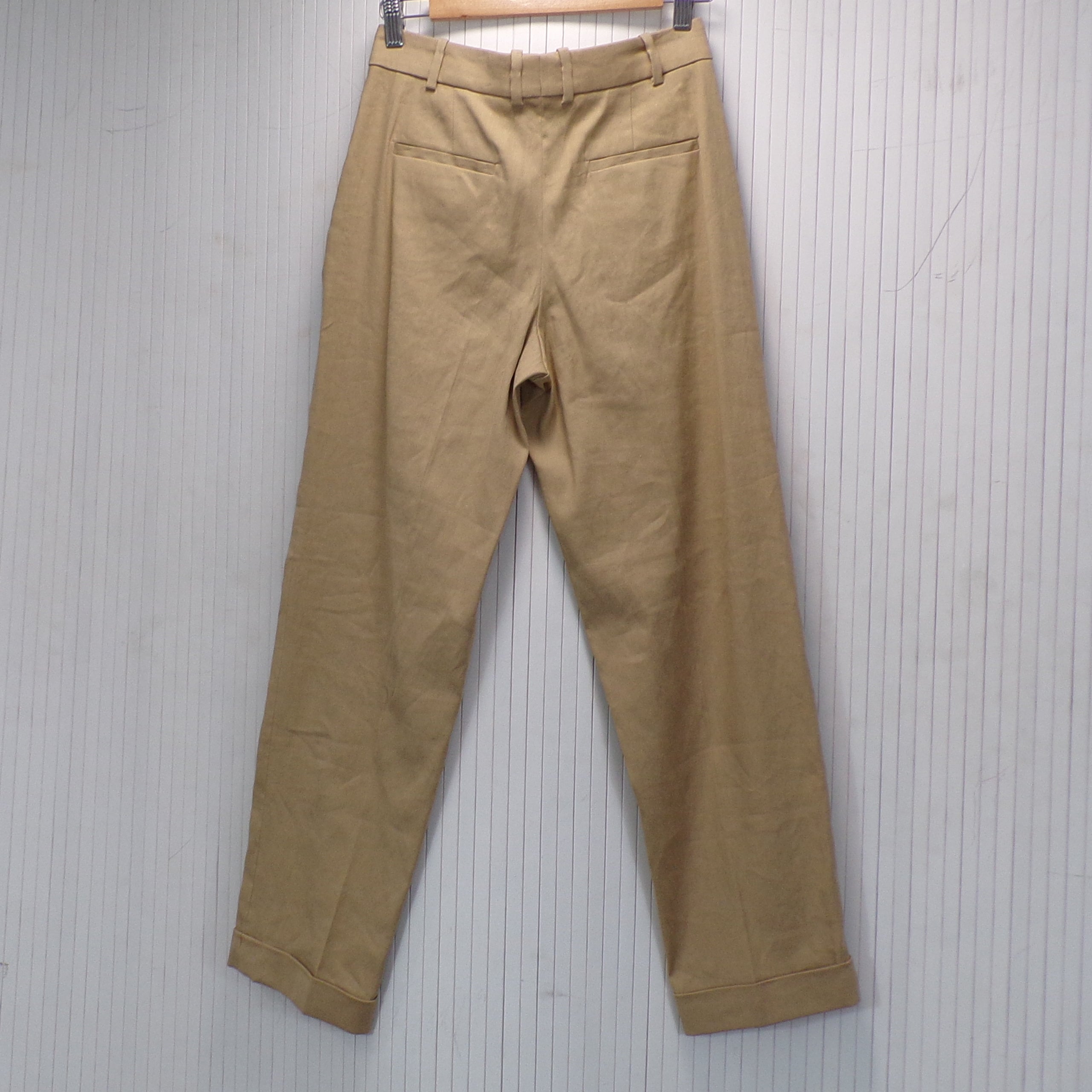 Joseph Brand New 325 Toffee Linen & Cotton Trina Pants XS