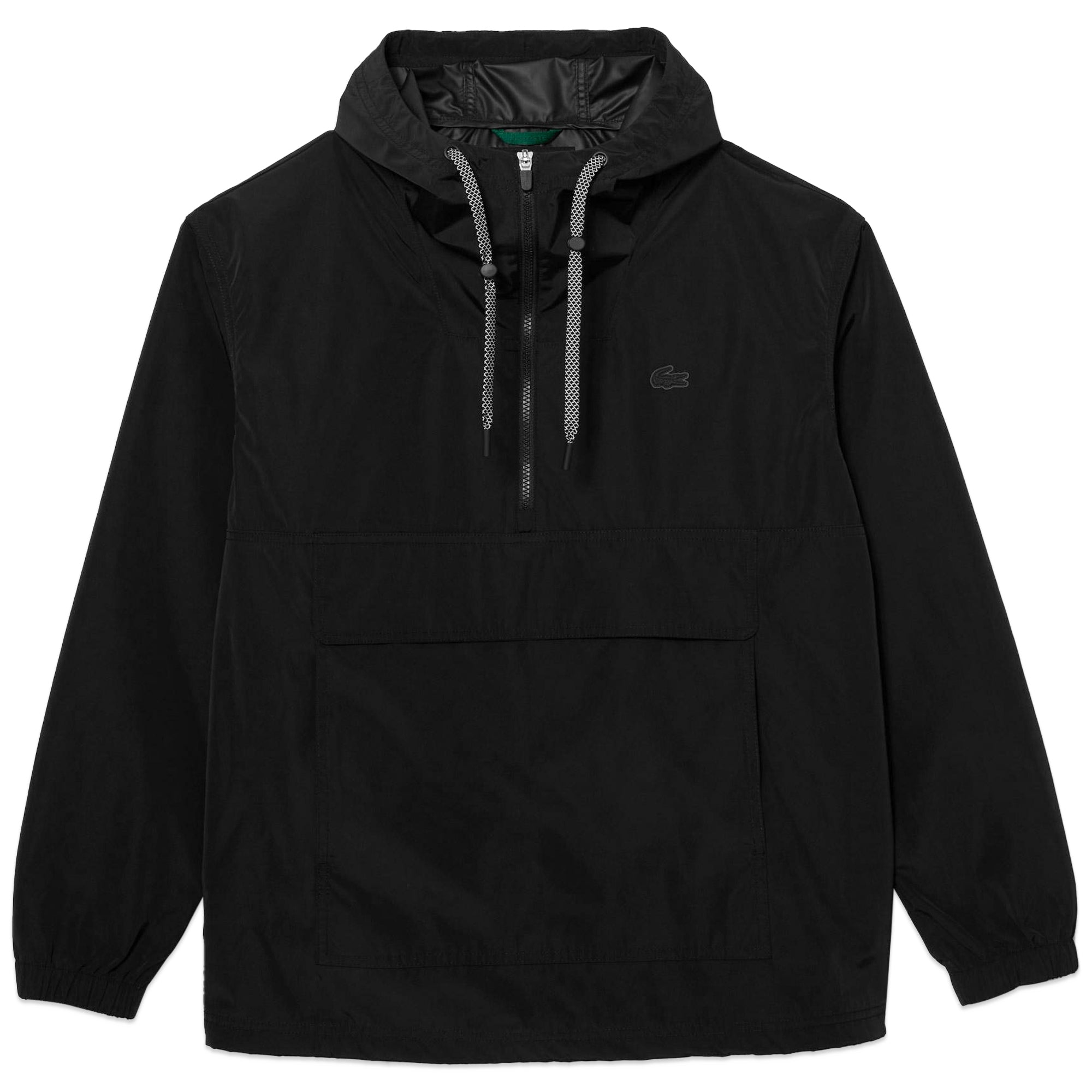 Lacoste BH5386 Water Repellant Smock Jacket - Black