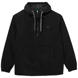 Lacoste BH5386 Water Repellant Smock Jacket - Black