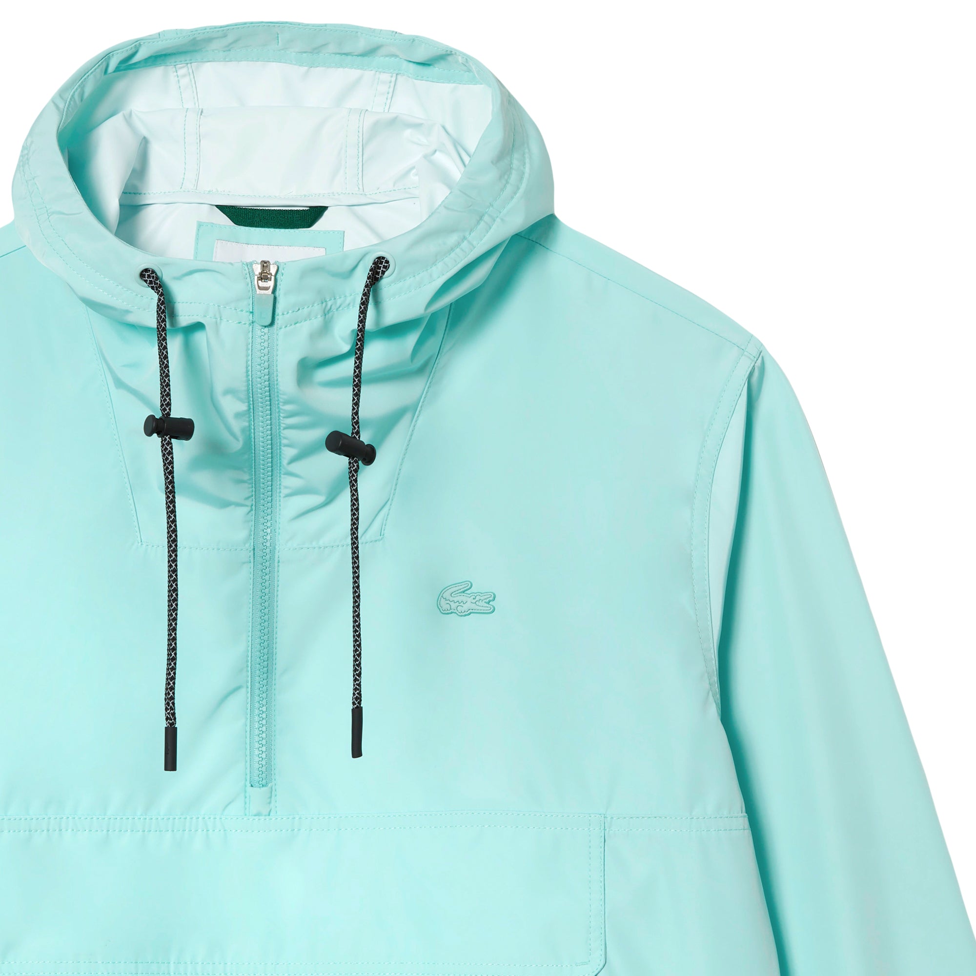 Lacoste BH5386 Water Repellant Smock Jacket - Pastille Mint