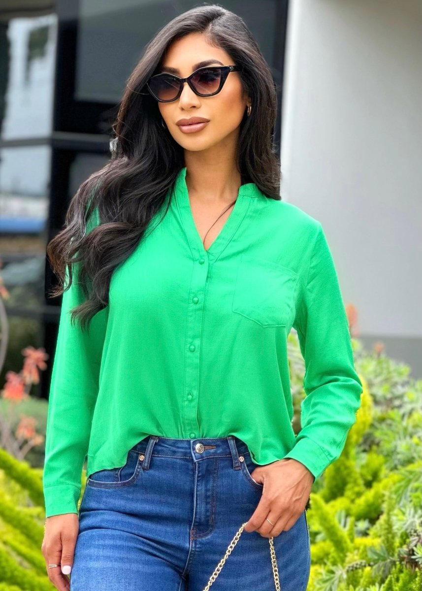 Lara Blouse Green