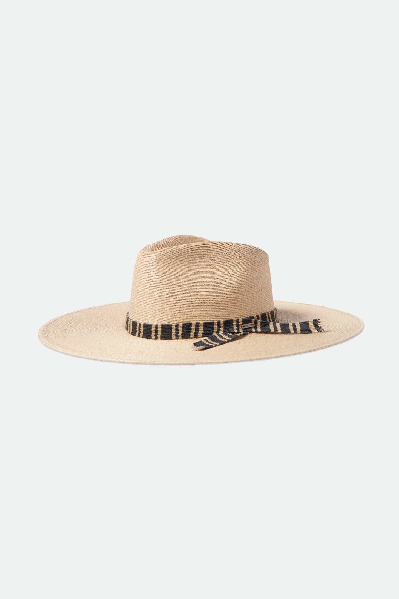 Leigh Straw Fedora - Natural