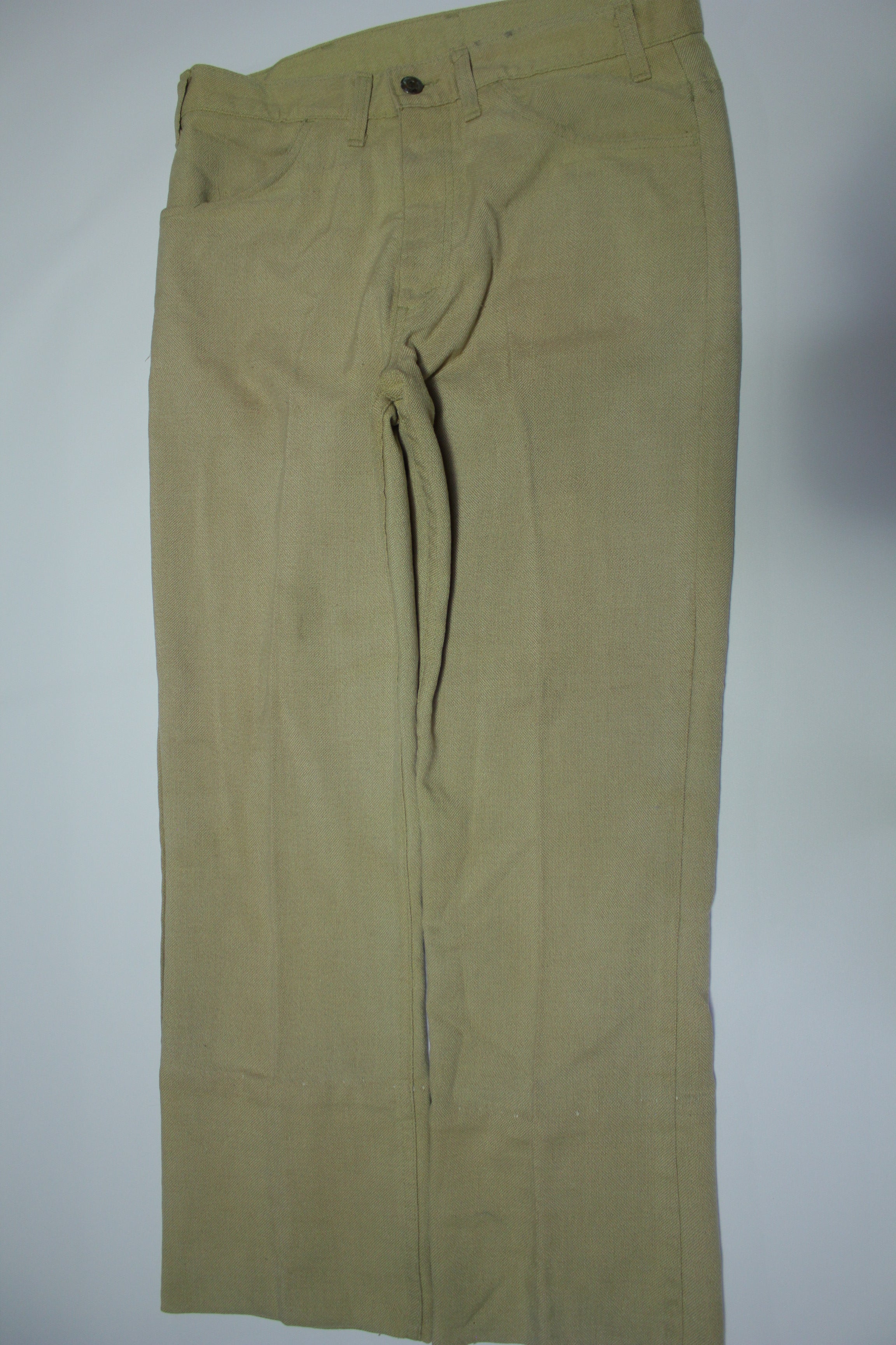 Levis Big E Talon 42 Zipper Sta Prest Casual 1960's Pants