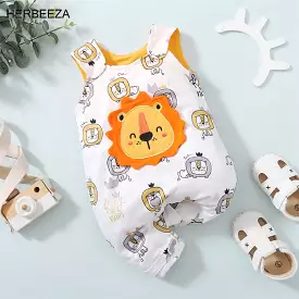 Lion Rompers  Overalls