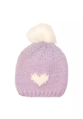 LOVE TOQUE (LILAC/SNOW) - GOGO