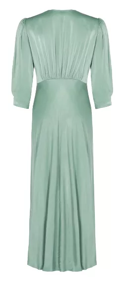 Madison Satin Sage Dress