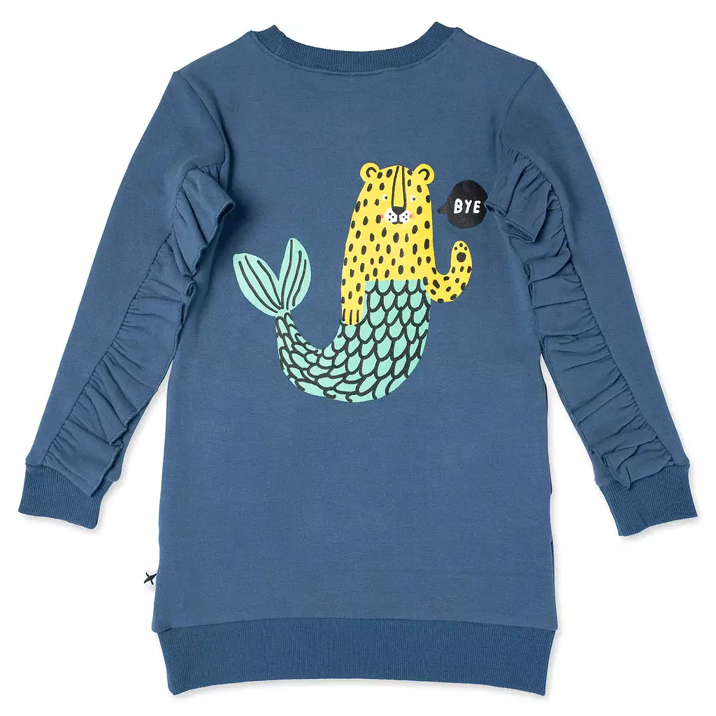 Minti Mer-Cats Dress - Navy