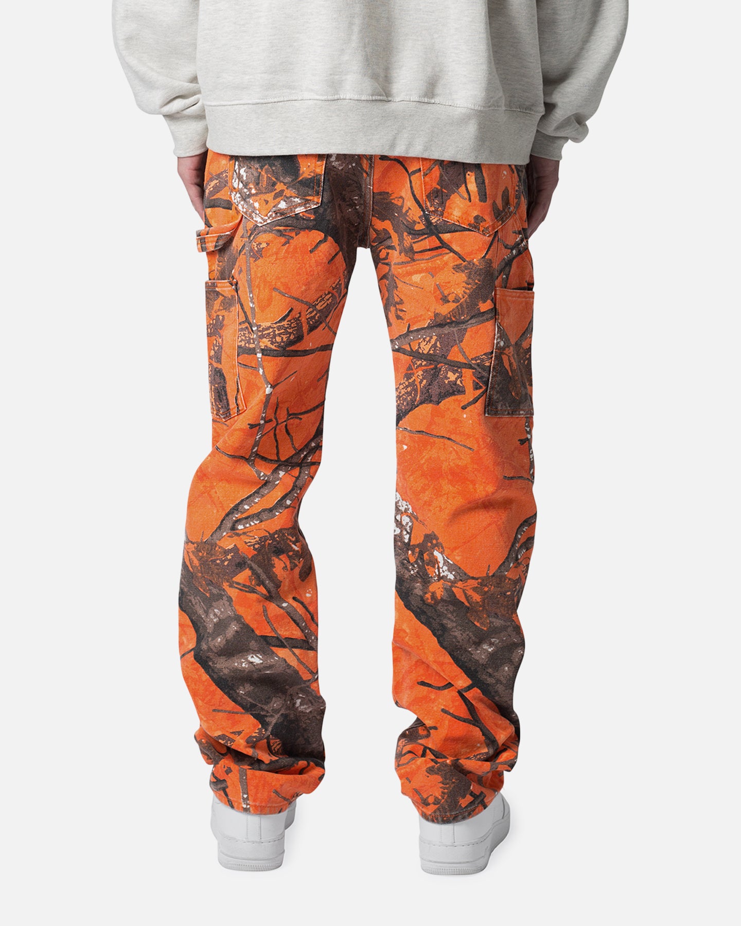 MNML V603 Camo Carpenter Pants Orange