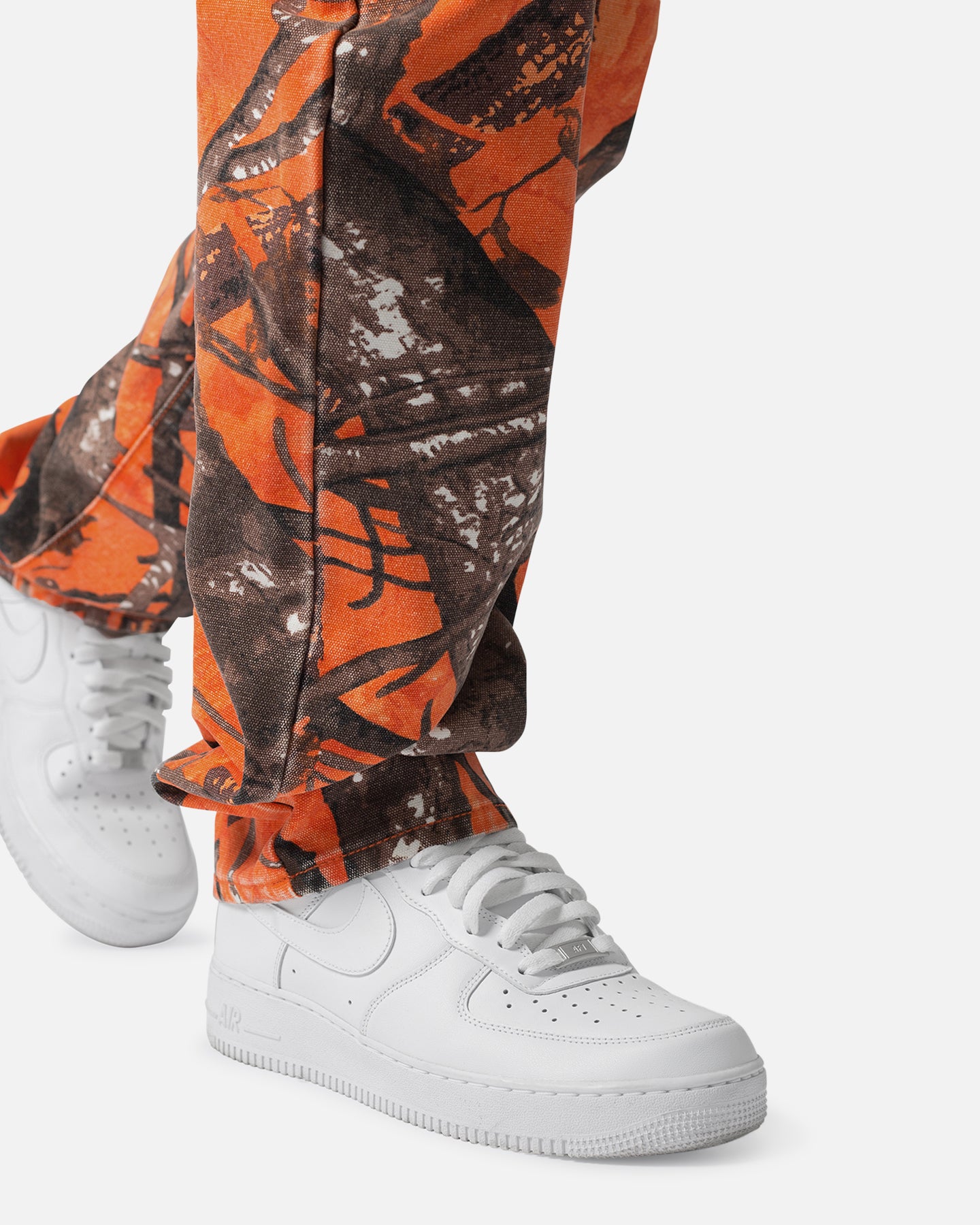 MNML V603 Camo Carpenter Pants Orange