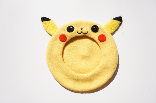 ''PIKACHU|POKEMON'' YELLOW BERET BY51023