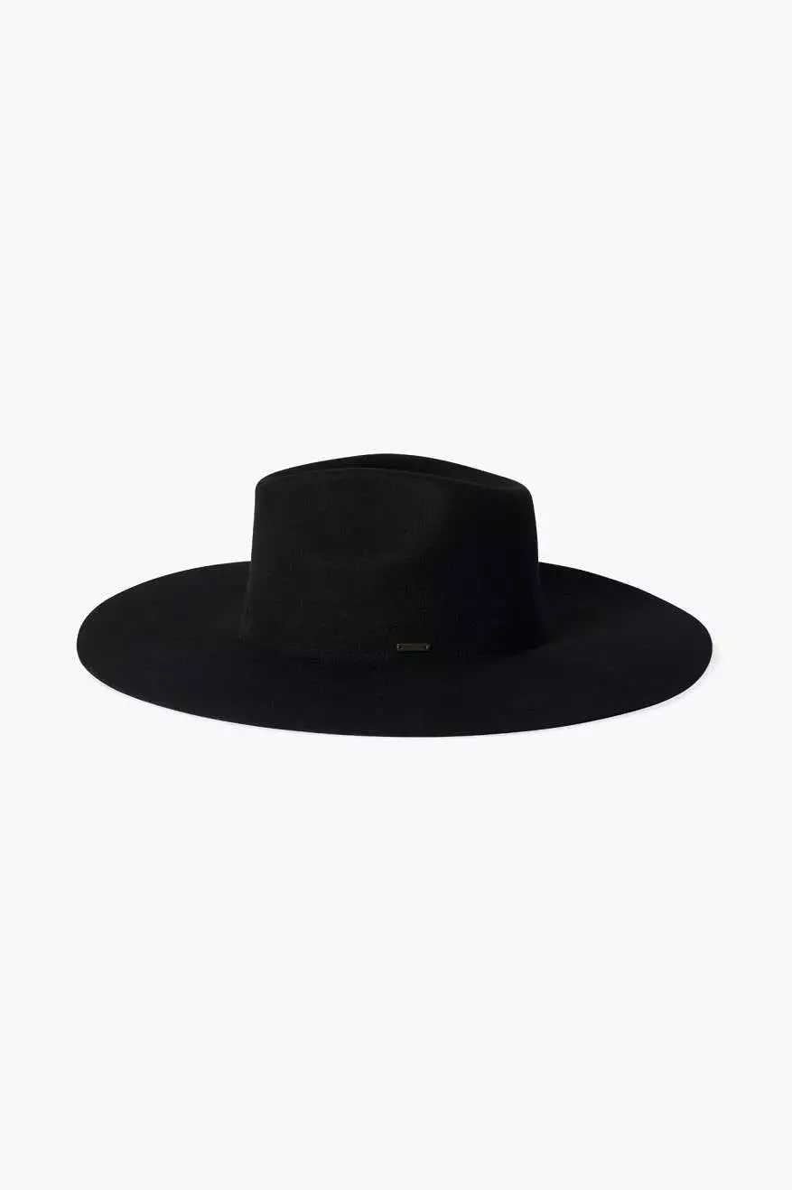 Primrose Felt Fedora - Black