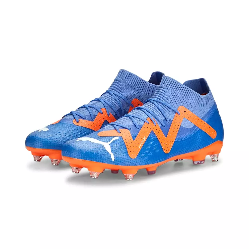 Puma Future Pro MxSG Football Boots (Blue Glimmer/Orange)