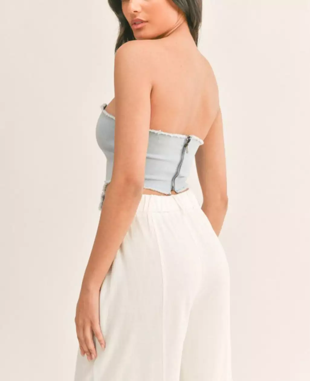 Ravi denim bustier