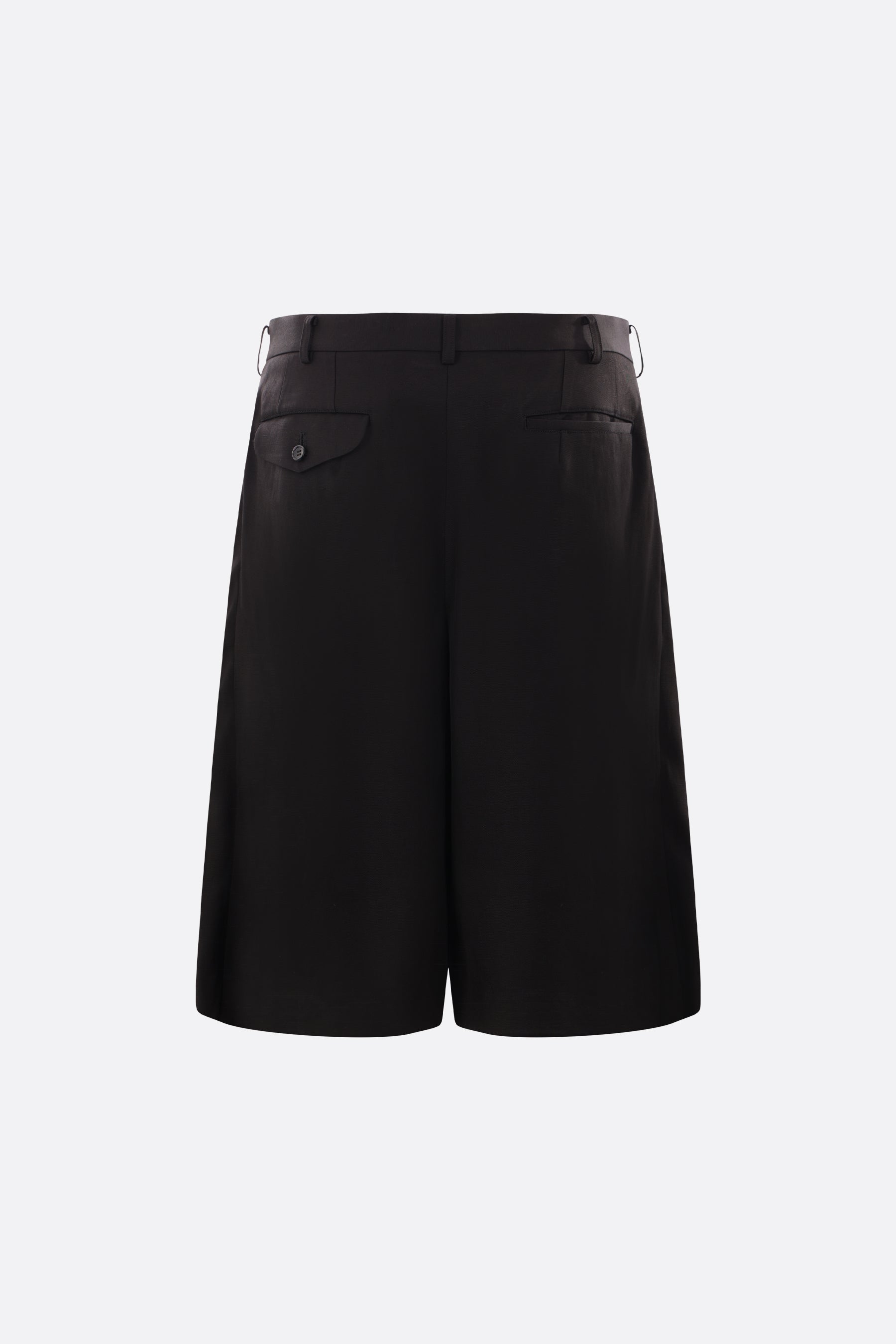 rayon and linen short pants