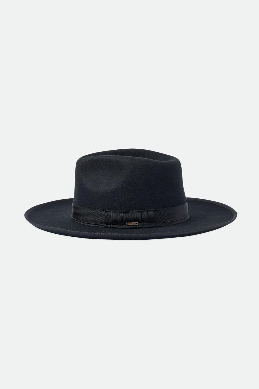 Reno Fedora - Black/Black