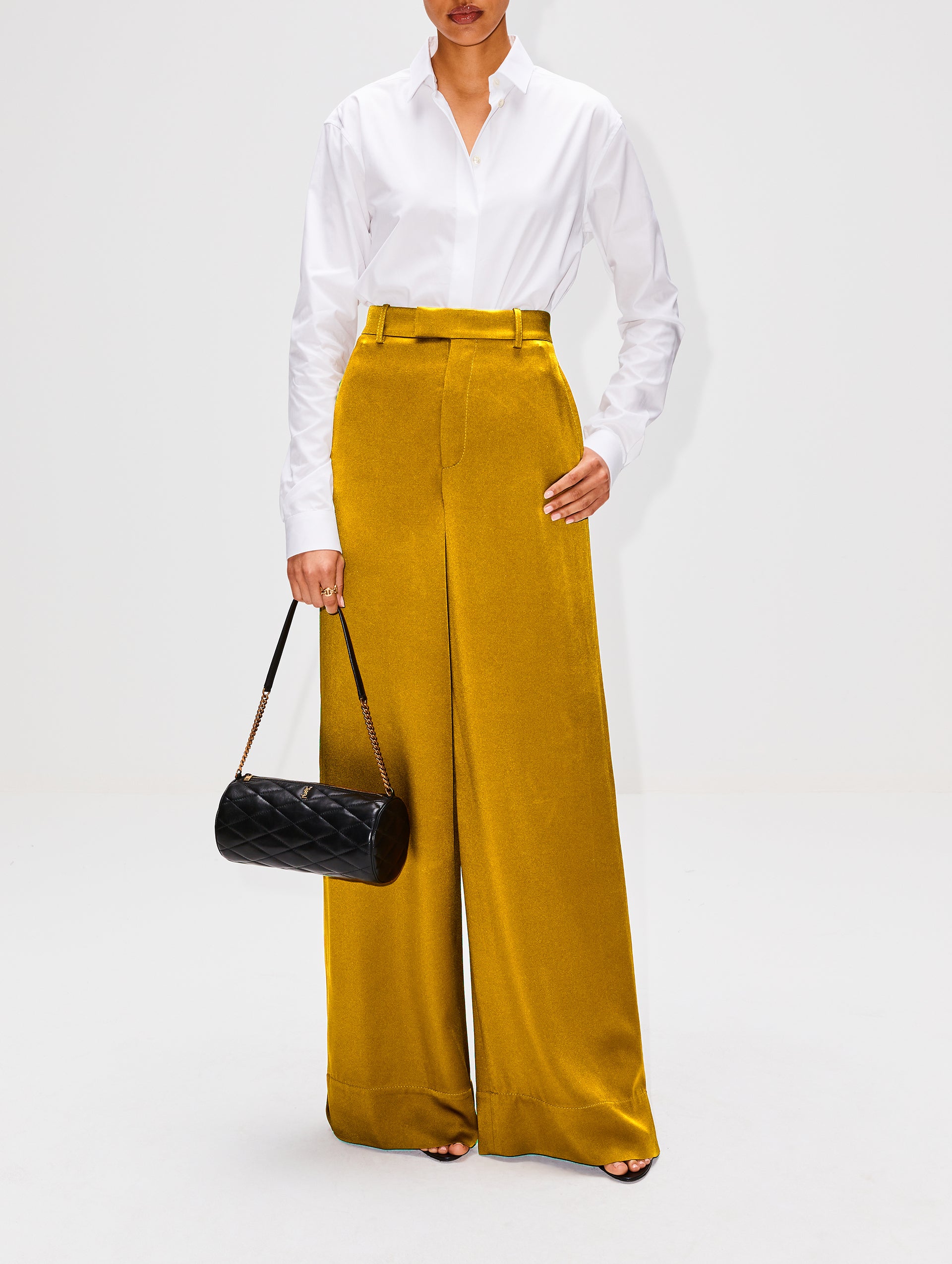 Satin Crepe Large Pant