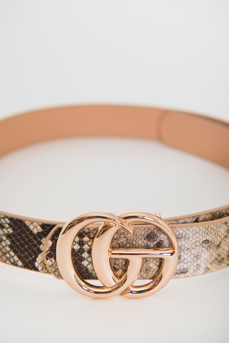 Snakeskin Belt