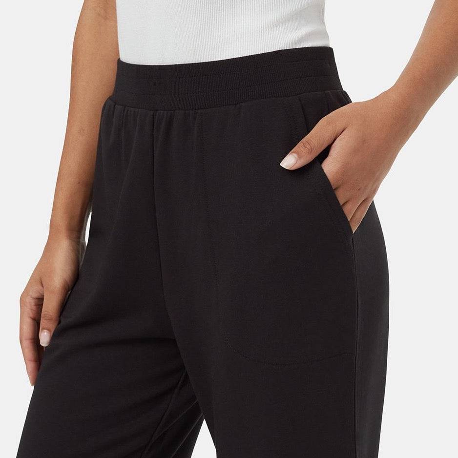 SoftTerry Cropped Wide Leg Pants