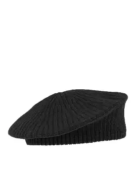 STRUCTURED RIB BERET