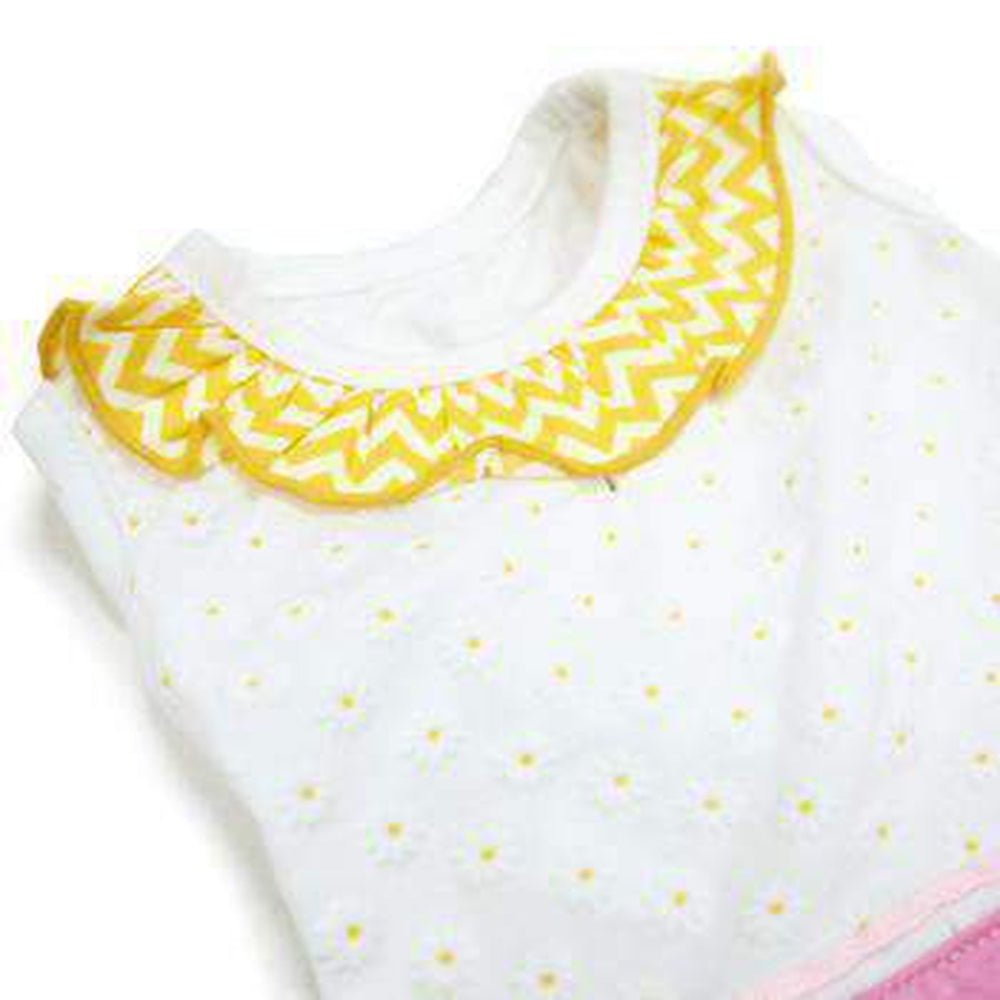 Sunshine Chevron Dog Dress