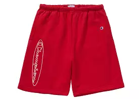 Supreme Champion Outline Sweatshort Dark Red