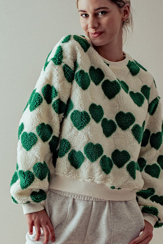 Sweater Warm Hearts Verde