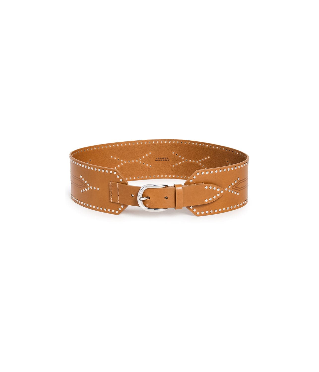 TELMA BELT- NATURAL /SILVER