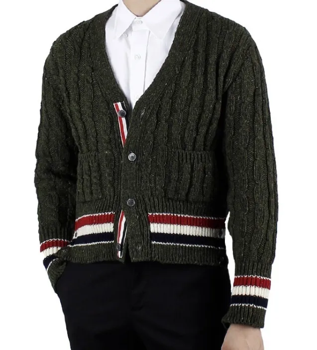 THOM BROWNE  |Logo Designers Cardigans