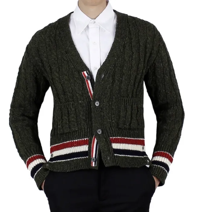 THOM BROWNE  |Logo Designers Cardigans