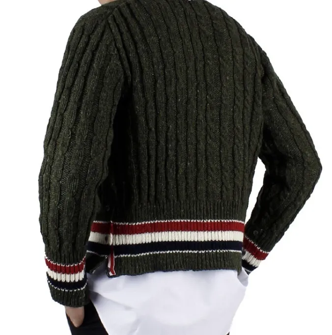 THOM BROWNE  |Logo Designers Cardigans