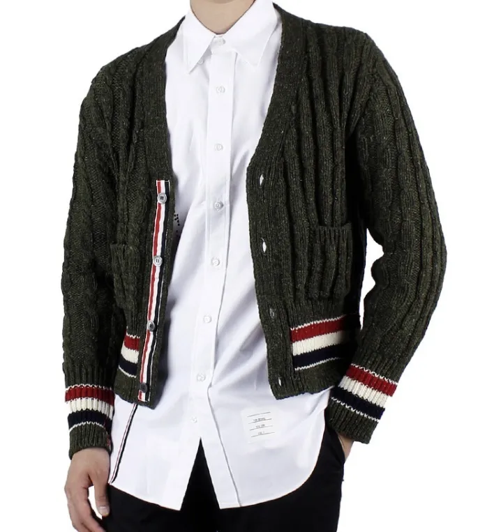 THOM BROWNE  |Logo Designers Cardigans