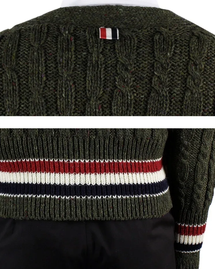 THOM BROWNE  |Logo Designers Cardigans