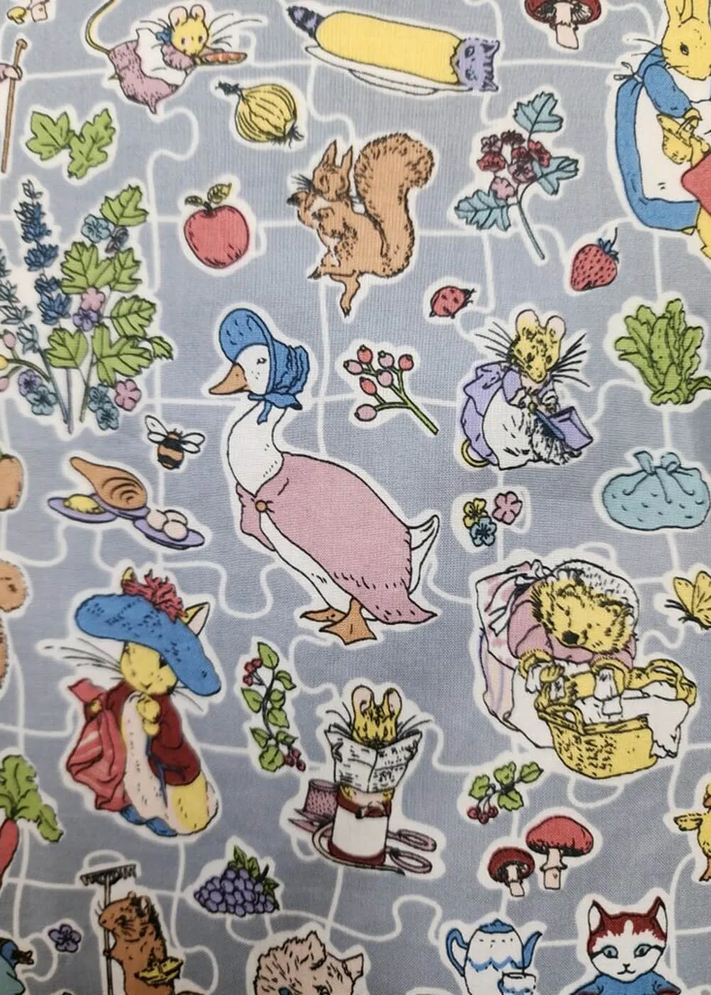 Tulip B Peter Rabbit And Friends 50's Swing Skirt Blue