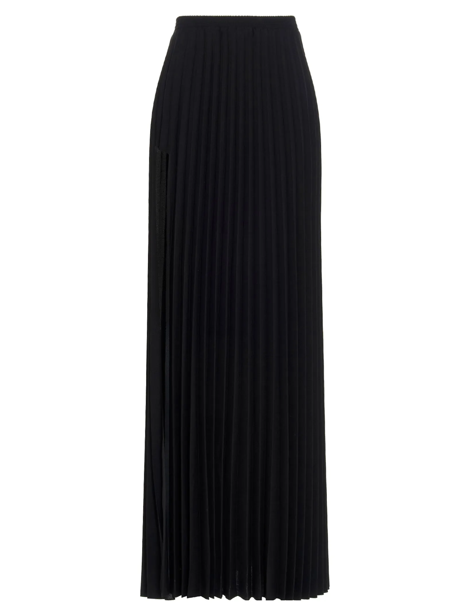 Vetements Pleated Elastic Waisted Maxi Skirt