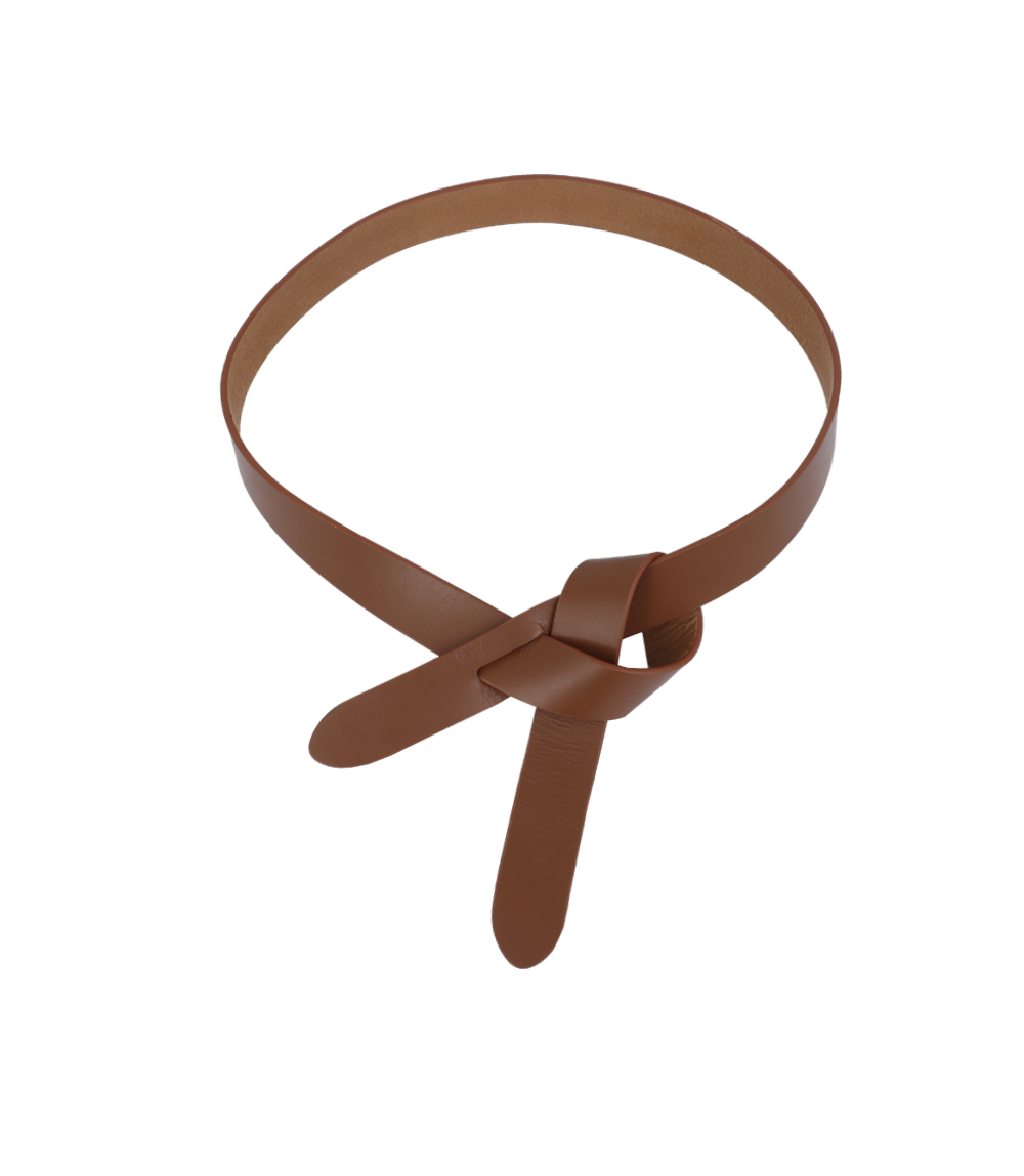 WA1207-TAN-Women Belt