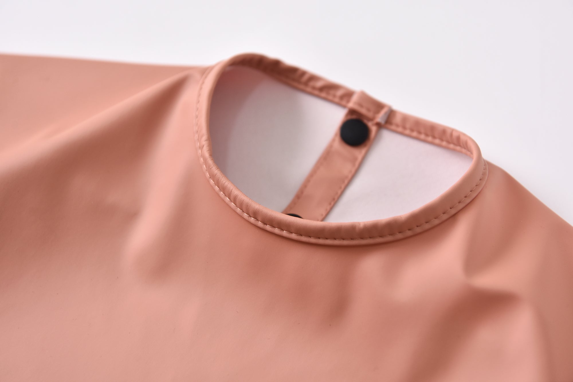 Waterproof Long Sleeve Baby Smock Bib in Desert Sand