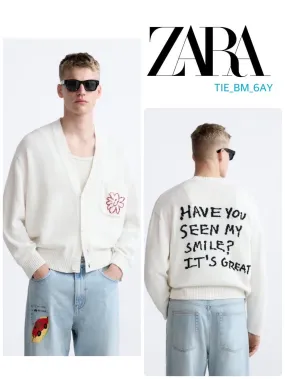 ZARA  |Cotton Cardigans